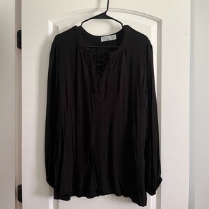 Time and Tru Relaxed Peasant Blouse